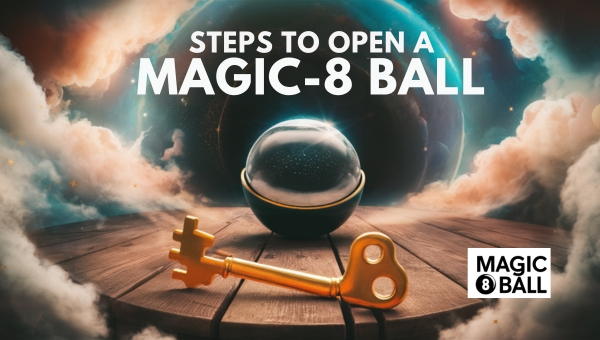 Open a Magic-8 Ball: Steps to Open a Magic-8 Ball